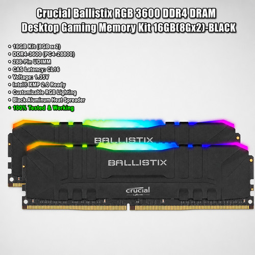 Crucial ballistix rgb 3600 - crucial,