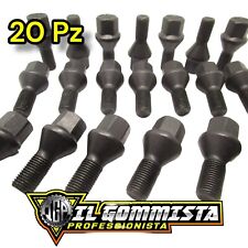 KIT 20 BULLONI Neri sostituzione originali  x Jeep Renegade SUV B1 BU 2014-2022