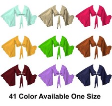 Dance wear Women Satin Ruffle Top Color Tie crop Ruffle Top Women's Day S37-1