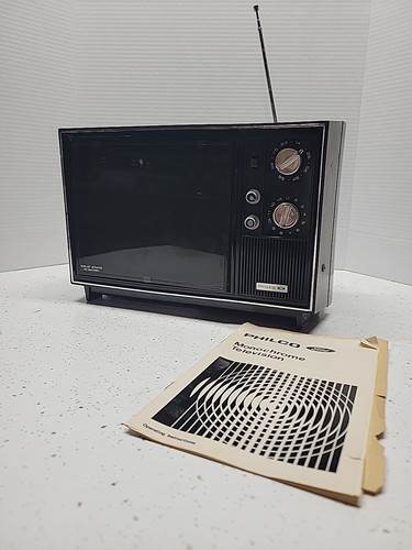 Televisore monocromatico - televisore,