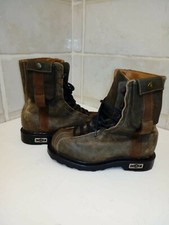 Anfibi Cult Bambino,n.32,originali nuovi di pelle con taschino laterale,marrone