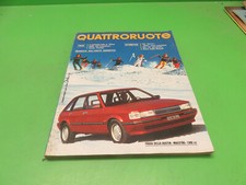 QUATTRORUOTE n° 338 dicembre 1983 - Austin Maetro 1300 Fiat Uno GT Bmw 524