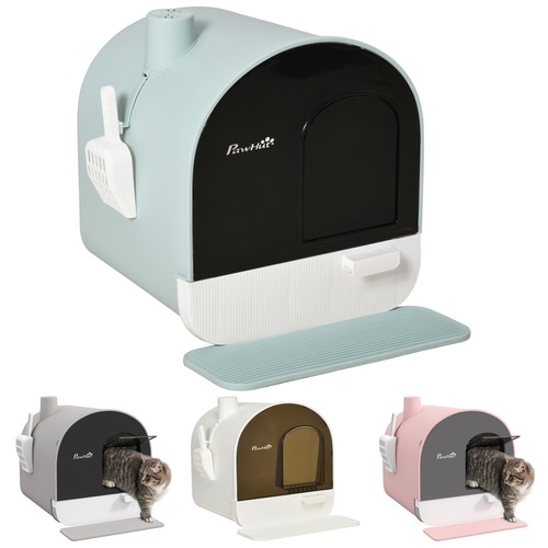 Pawhut lettiera per gatti - lettiera,
