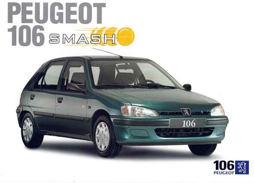 Catalogue brochure peugeot 106 - catalogue,