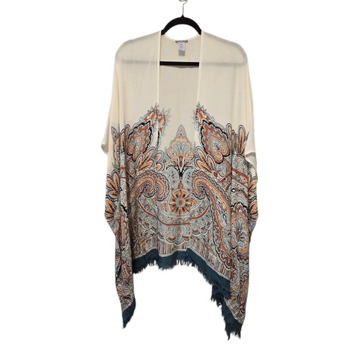 Jill open front floral - jill,