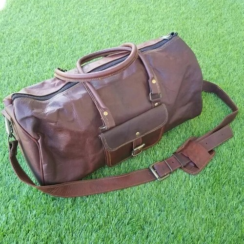 Borsone uomo vera pelle - , 22"