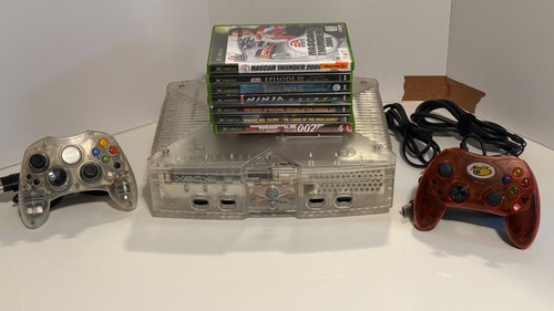 Microsoft xbox crystal - xbox, clear