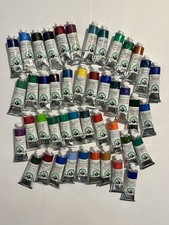 Vecchio set di dipinti ad olio