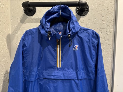 Giacca vento way blu - giacca, a