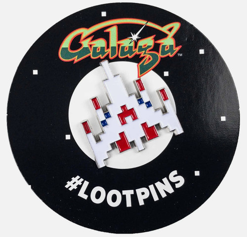 Galaga retro game metal loot - galaga,