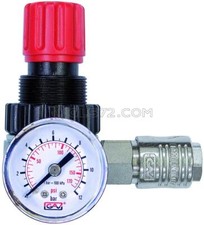 RIDUTTORE DI PRESSIONE MICRO 1/4 CON RUBINETTO AUTOMATICO ARIA COMPRESSORE