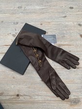 Guanti lunghi in pelle