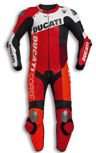 Tuta pelle ducati monopezzo - pelle,