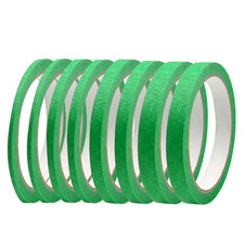 8 Rotoli 3/5/8/12Mm Nastro per Mascheratura,Nastri Adesivi Da Pittore in Carta G