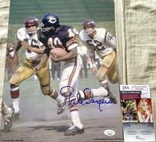 Gale Sayers autografo firmato autografo auto Chicago Bears 11x14 foto JSA COA