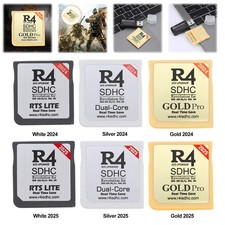 Per R4I SDHC Burning Card Gold White Silver gioco flashcard per Nintendo