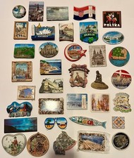Lotto 37 magneti da viaggio