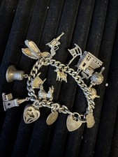 bracciale charm vintage in