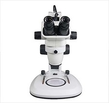 Microscopio Stereo Zoom Con