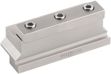 BLOCCO SUPPORTO PORTA LAMA PER UTENSILE TORNIO DA TAGLIO ESTERNO FERVI SGTBK25 