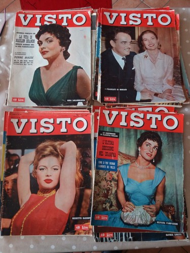 Rivista visto anni 1956 1957 - rivista,