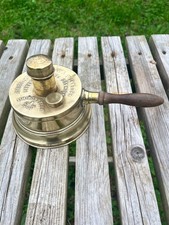 Stufa bruciatore a olio vintage francese in ottone - stufa da campeggio portatile L’Hirondelle
