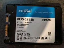 SSD 2to CRUCIAL 2.5' - Crystal