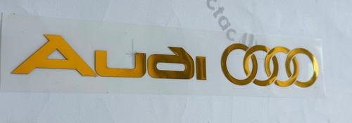 Adesivi specchio gold audi - gold,