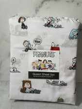 Set lenzuola regina Peanuts