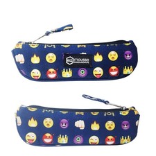 Astuccio Portapenne Emoticon Bustina Piatta 22x6 cm – Ideale per Scuola, Ufficio