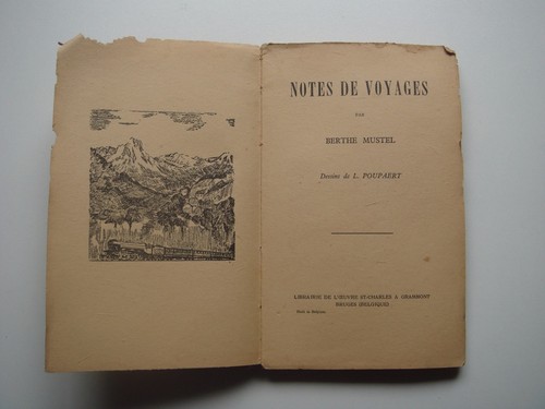 Berthe mustel notes de - mustel,