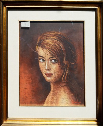 Quadro ritratto donna - quadro,