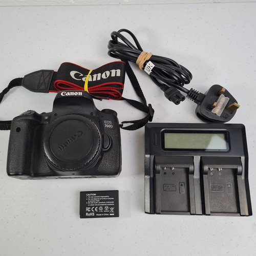 Canon eos 760d fotocamera - canon, solo