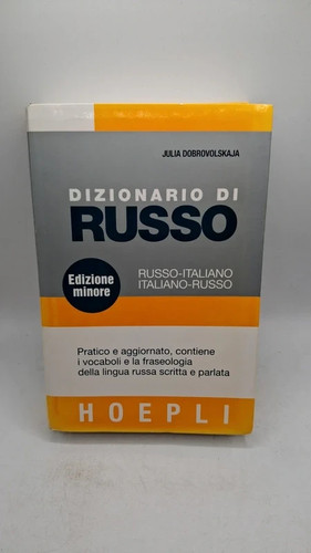 Dizionario russo hoepli - -,