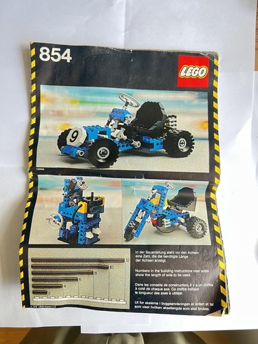 Technic ufficiale lego 854 - ufficiale, go