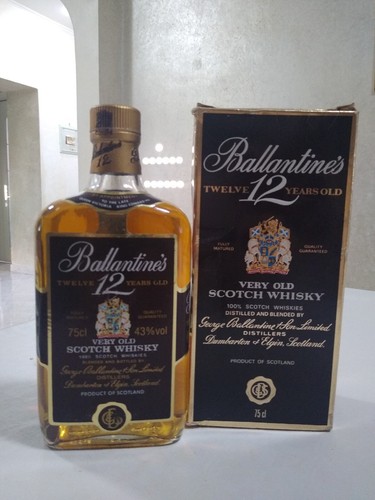 Ballantine twelve years - twelve,