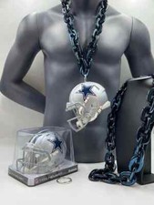 Dallas Cowboys Helmet Chain - Navy Blue Chain