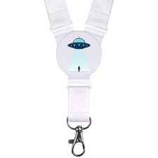 'UFO Beaming up a Person' Neck