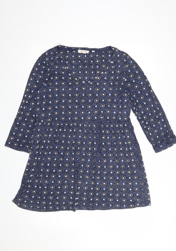 Camicetta tunica blu donna