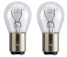 2 LAMPADINE 12V 21/4W Baz15d