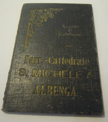 Libretto ricordo matrimonio - ricordo,