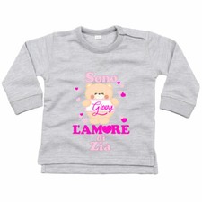 Felpa neonata personalizzata