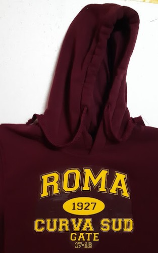 Felpa roma curva sud - roma, vintage