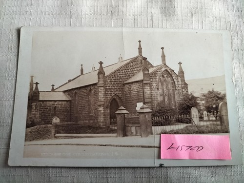 C1920s rppc stocksbridge - c1920s,