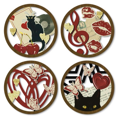 Boho wall decor set 4 - boho,