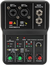 Mini mixer audio canali - audio,, usb
