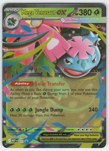 Pokemon tcg mega - venusaur, ex