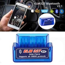 OBD2 Car Bluetooth Scanner Code Reader OBDII Read Tool For iPhone、Android、Window