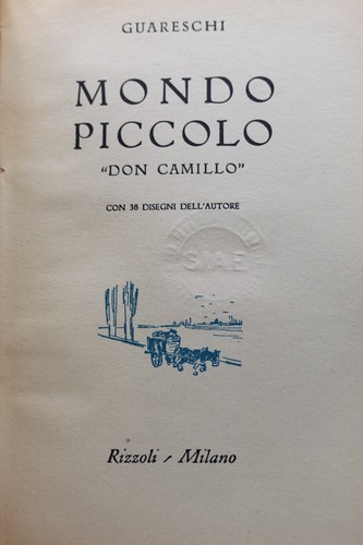 Libro don camillo mondo - libro,