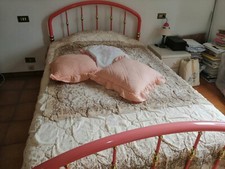 Letto 1 piazza e mezzo completo (letto + materasso + rete) 